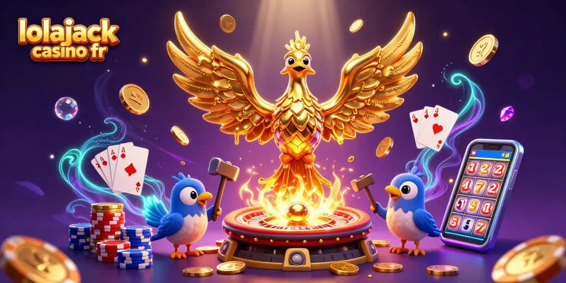 Experience the thrill at lolajack casino fr with golden phoenix and vibrant slot machines.