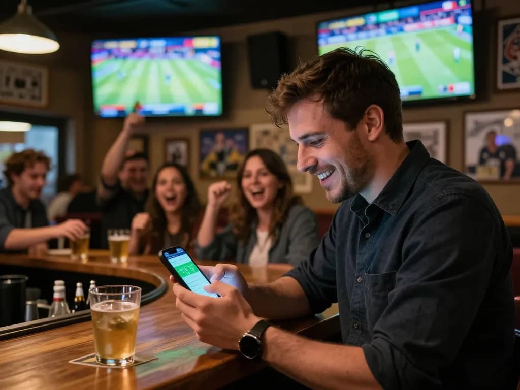 Sports betting excitement at SC88e as fans place live bets on games using a mobile app