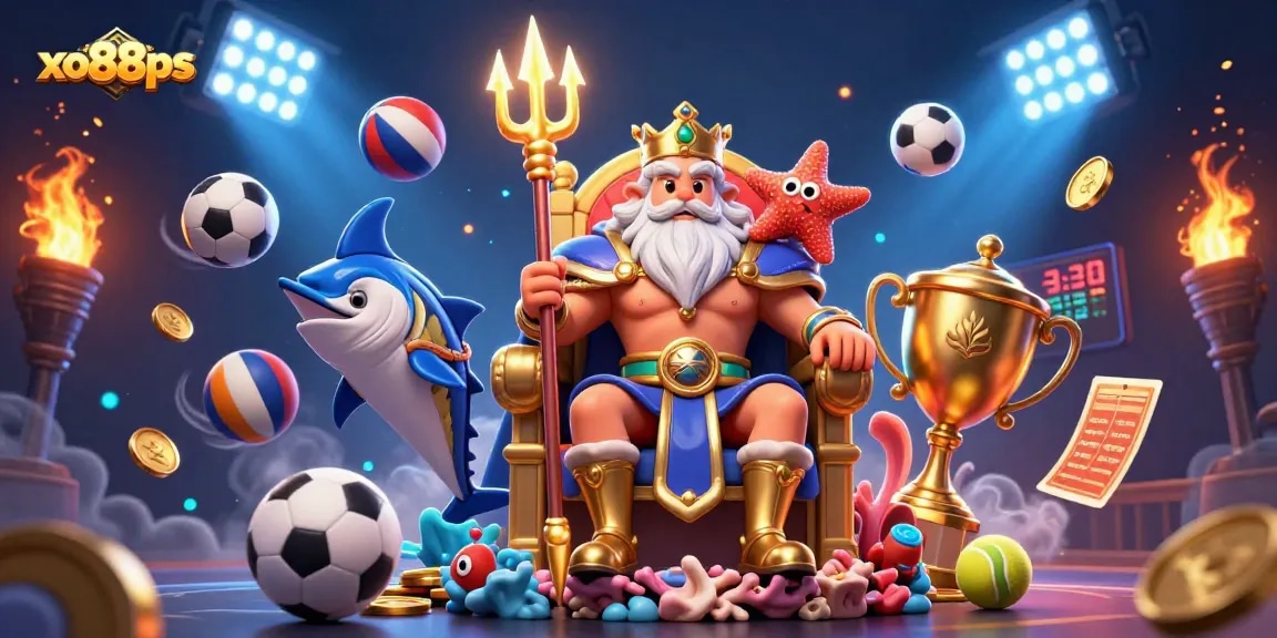 Engage in thrilling gameplay at xo88ps with Neptune and dynamic sports elements.