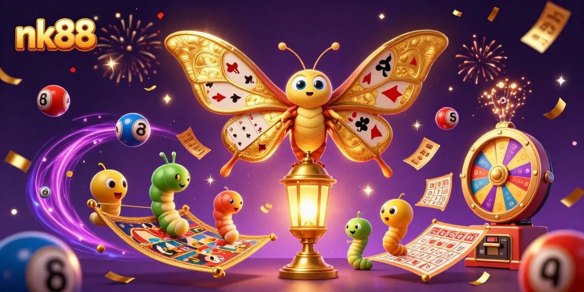 Use nk88 to win big with vibrant lottery elements and magical casino scenes.