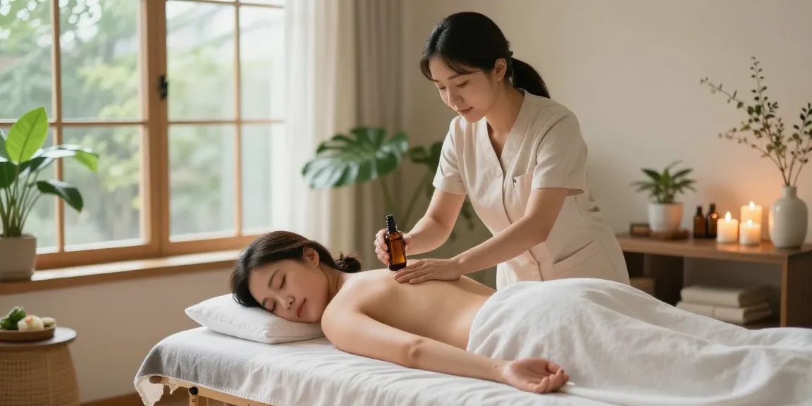 Experience premium 용산출장마사지 in a tranquil home setting with a skilled therapist providing relaxation.