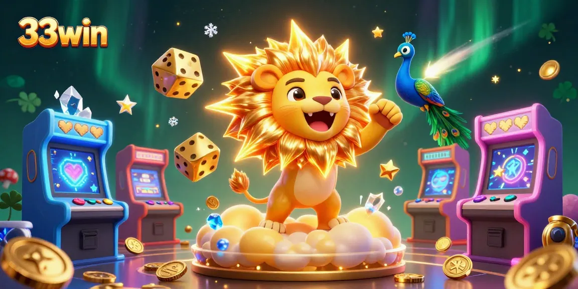 Experience the thrill of 33win’s vibrant casino with lively characters, colorful games, and dynamic action.
