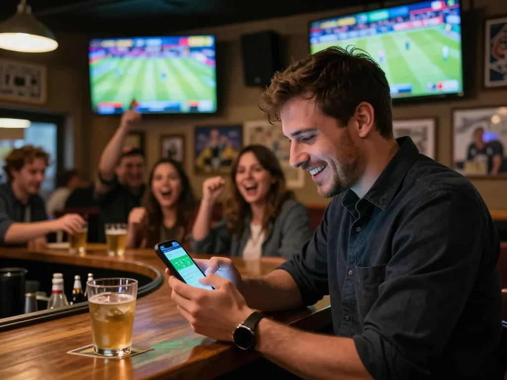 Sports betting excitement at SC88e as fans place live bets on games using a mobile app