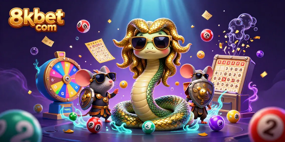 Experience winning excitement at 8xbet com with dynamic lottery elements and engaging casino characters.