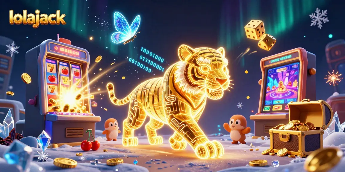 Spin the reels at Lolajack Casino with vibrant slot machines and dynamic gameplay elements.