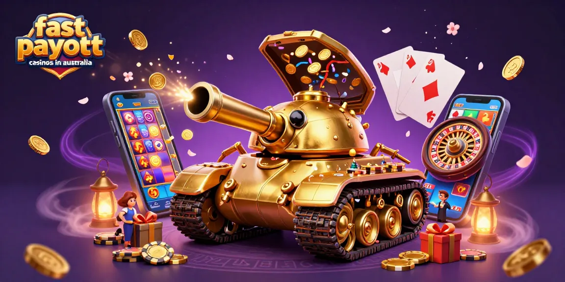 Experience fast payout casinos in Australia with a vibrant, dynamic casino scene bursting with excitement.
