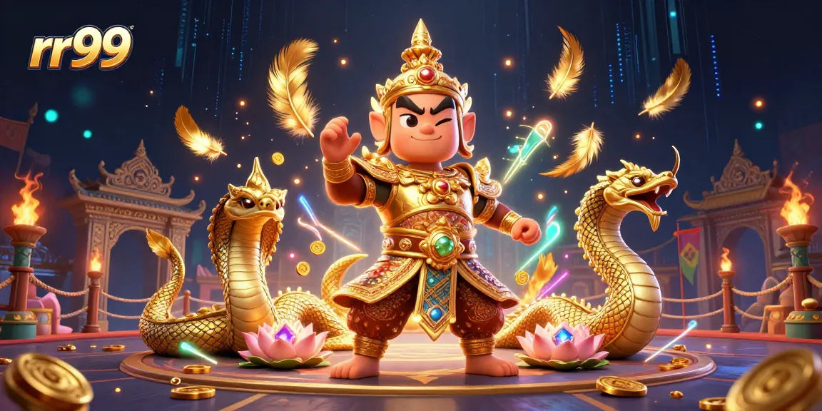 rr99 engages players with vibrant 3D casino action featuring Thai guardians and rich game elements.